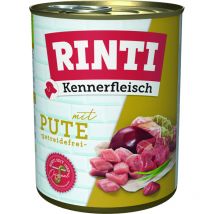 Pur Kennerfleisch Pute 800 G Hundefutter Nassfutter - Rinti
