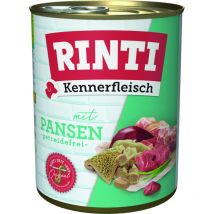 Pur Kennerfleisch Pansen 800 g Hundefutter Nassfutter - Rinti