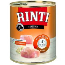 Sensible Hundenassfutter Huhn & Reis 800 g Adult Nassfutter - Rinti