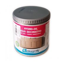 Hydro-oil 0,5lt olio all'acqua decorativo, colori bianco - Renner