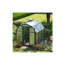 Palram-canopia - Serre de jardin en polycarbonate Rion Eco Grow 4,10 m², Ancrage au sol Non
