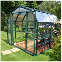 Serre de jardin en polycarbonate Rion Grand Gardener 7,04 m², Ancrage au sol Oui