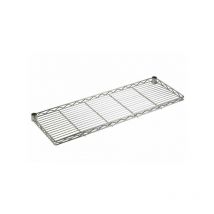 Archimede - scaffale metallico ripiano aggettante cm 30 x 121 cucina bagno garage cabina armadio