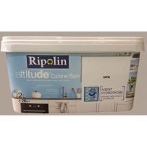 Ripolin - Peinture acrylique Attitude Cuisine & Bain Savane 2 l