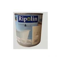Peinture Acrylique 'Cuisine & Bain' Gris radium 0,5 l - Ripolin