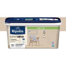 Peinture Murale Toutes Pièces - Satin - 2,5L - Lin Ripolin