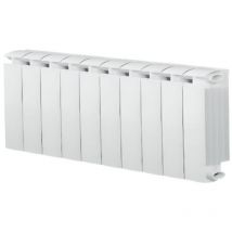 Riscaldatore centrale bianco klass 350, 850w, 10 elementi in alluminio fuso