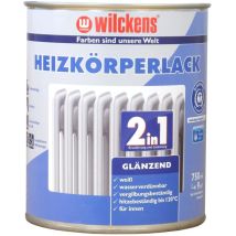 Wilckens Vernice Per Radiatori 2 In 1, Bianco Lucido, 750 Ml
