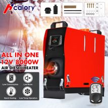 Kingso - Riscaldatore d'aria diesel 8KW 12V con lcd per camion Hasaki