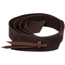 Riscontro in nylon lungo per sella western - marrone