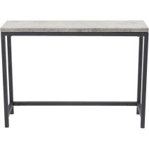 Rise Konsolentisch 30x110 cm Betondekor Schwarz Stilvoller und funktionaler Tisch für jeden Raum