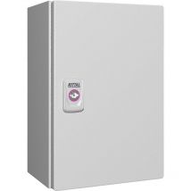 Rittal - kx 1574.000 Contenitore da installazione, Contenitore da parete 200 x 300 x 155 Lamiera d'acciaio Grigio (ral 70