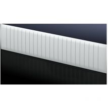 Rittal Sv 9666.650 Striscia Di Copertura Acciaio Grigio (ral 7035) 5 Pz.