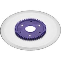 Couteau De Rechange 517.132 Lisse Pour Jambon/charcuterie Avec Roue Dentée Violette Pour E16, E18, E21, Fondo1, Pino2 - Ritter