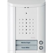 Ritto 18402/20 Entravox Türstation 2 Tasten Silber Entravox Tuerstation 2we Silber-'1047143'