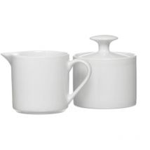 097283 - Zuccheriera e Mini caraffa per Il Latte Bianco, 2 Pezzi - Ritzenhoff&breker