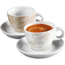 Servizio da caff Cornello, 4 pezzi, 80 ml, Crema - Ritzenhoff&breker