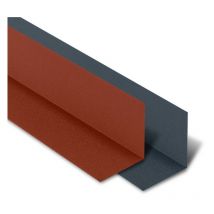 Bacacier - Rive Contre Mur pour tôle tuile Tuile r Coloris: Anthracite mat - Dimension: 2100 mm Longueur