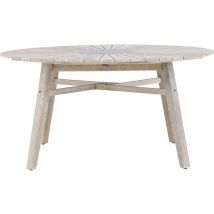 Table de jardin ronde Rives