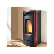 Montegrappa - Rivestimento bordeax lucido per stufa classic