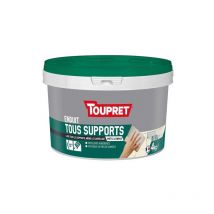 Intonaco multiuso, interno ed esterno, pasta da 4 kg, bianco