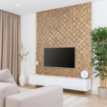 Rivestimento Murale in Legno Dominus Pannello Decorativo in Legno 1m²