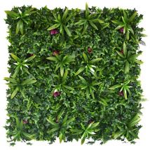 Rivestimento parete vegetale sintetico Pacco 1m² Verde - ikaz