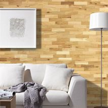 Woodwall - Rivestimiento Murale Di Legno Rovere Rustico Oliato Pannelli in Legno 200mm 1m²