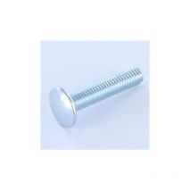 Trcc japy tête ronde collet carré M6X30 Collet bas 1.5 Diamètre de tête: 13.5 Acier zingué-200 pièces
