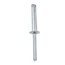 Rivet Alu Acier Tête plate 4 x 20mm 100 pieces -S23821.100