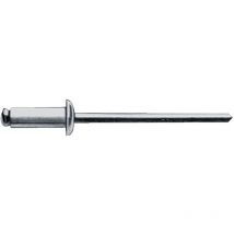 Gesipa - Rivet pop DIN7337 tige de rivet d x l 4 x 16 mm acier inoxydable 500 un.