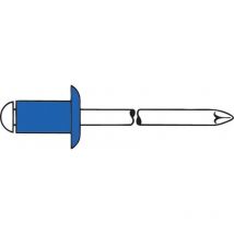 Gesipa - Rivet Acier Standard Tête ronde plate 5 x12mm (Par 500)