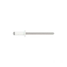 Fabory - Rivet aveugle PolyGrip alu/Nirosta ø 4x10, ral 9010 blanc pure