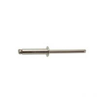 Rivet aveugle tête plate - Inox A2 4x8 mm - Boîte de 500