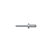 Qualfast - 3.2X16MM Aluminium Dome Head Rivet (Box 100)