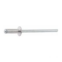 Rivet tête plate - diamètre 4 mm - 14 mm - Boîte de 500 - Rifix
