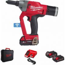 Milwaukee - M18ONEFPRT-202X Riveteuse One Key fuel - 2 x 2.0 Ah batteries + chargeur + hd Box - 4933478602