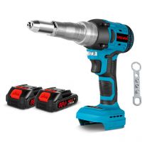 20000N senza spazzole Rivettatrici elettriche portatili 2.4-5.0mm con 2 Batterie