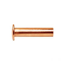 Rivetti in rame massiccio ø 5x20 - 25 pezzi Techman