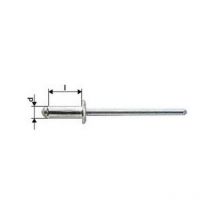 Rivetti Ciechi Ordinaria Della Testina Semiovale Alu 4X16Mm Gesipa (a 1000)