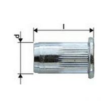 Dado Cieco Acciaio Zincato Testa Larga M5X7X11,5 Gesipa (A 1000)