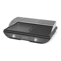 Griglia elettrica plancha 2300w 50x30cm - qpl570 Riviera&bar