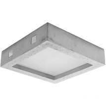 Riza ceiling lamp in concrete