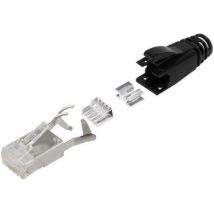 Bel Stewart Connectors - Connectique RJ45 cat 6 SS-39200-030 RJ45 mâle, droit Pôle: 8P8C noir 1 pc(s)