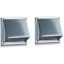 Luftein-/austrittsgitter-Set kwt 180/240 dc, eckig 1609250 - Remko