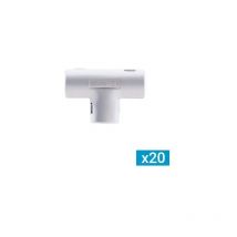 Jonction en té ouvrable pour tube irl D25 - lot de 20 - DX40225 - Gewiss