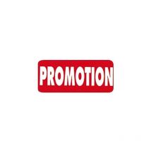 Etiquette adhésive - promotion rectangulaire - rlx de 1000 etiquettes