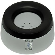 Road Refresher - Bebedero de mascotas antiderrames grande gris lbrr