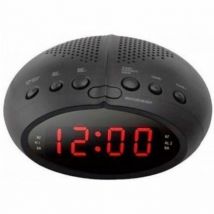 Radio sveglia digitale display led rosso radiosveglia comodino fm CR-2466
