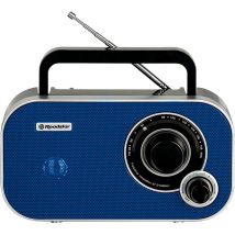Roadstar - TRA-2235BL Radio fm Portable Analogique, sur Secteur / à Piles, Petite petit et Léger Bleu - Bleu